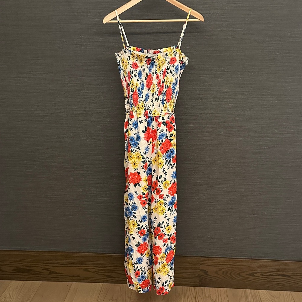 Lost + Wander Floral Spaghetti Strap Jumpsuit